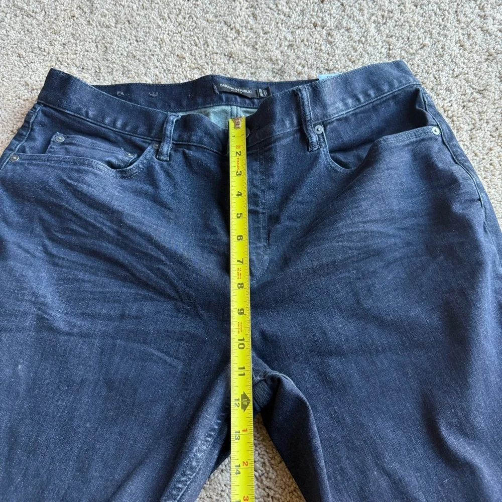 Banana Republic Men’s 36x30 Dark Blue Denim‎ Wide Leg Jeans Casual Normcore